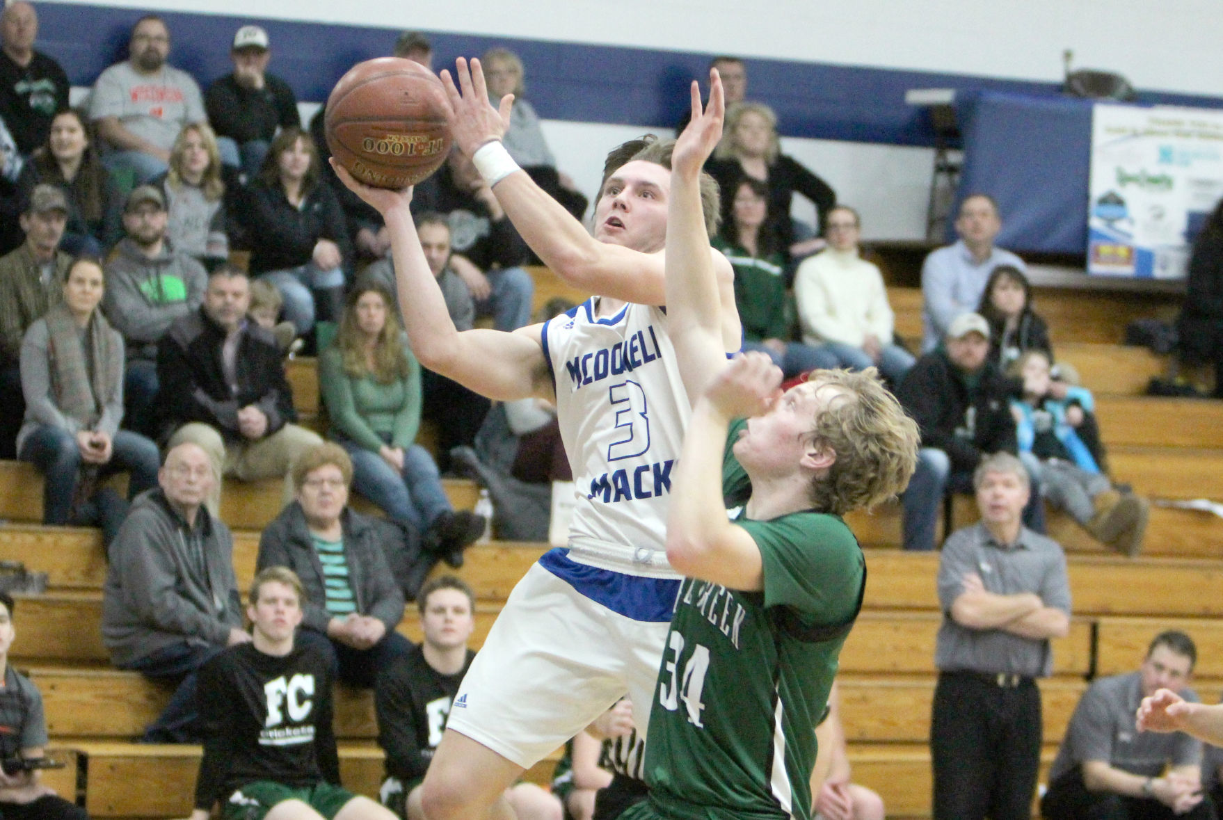 Fall Creek at McDonell boys basketball 12-20-19